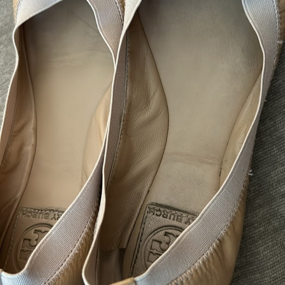 EUC Tory Burch Caroline Ballet Flats for Women Beige Size 7.5 - Picture 7 of 7